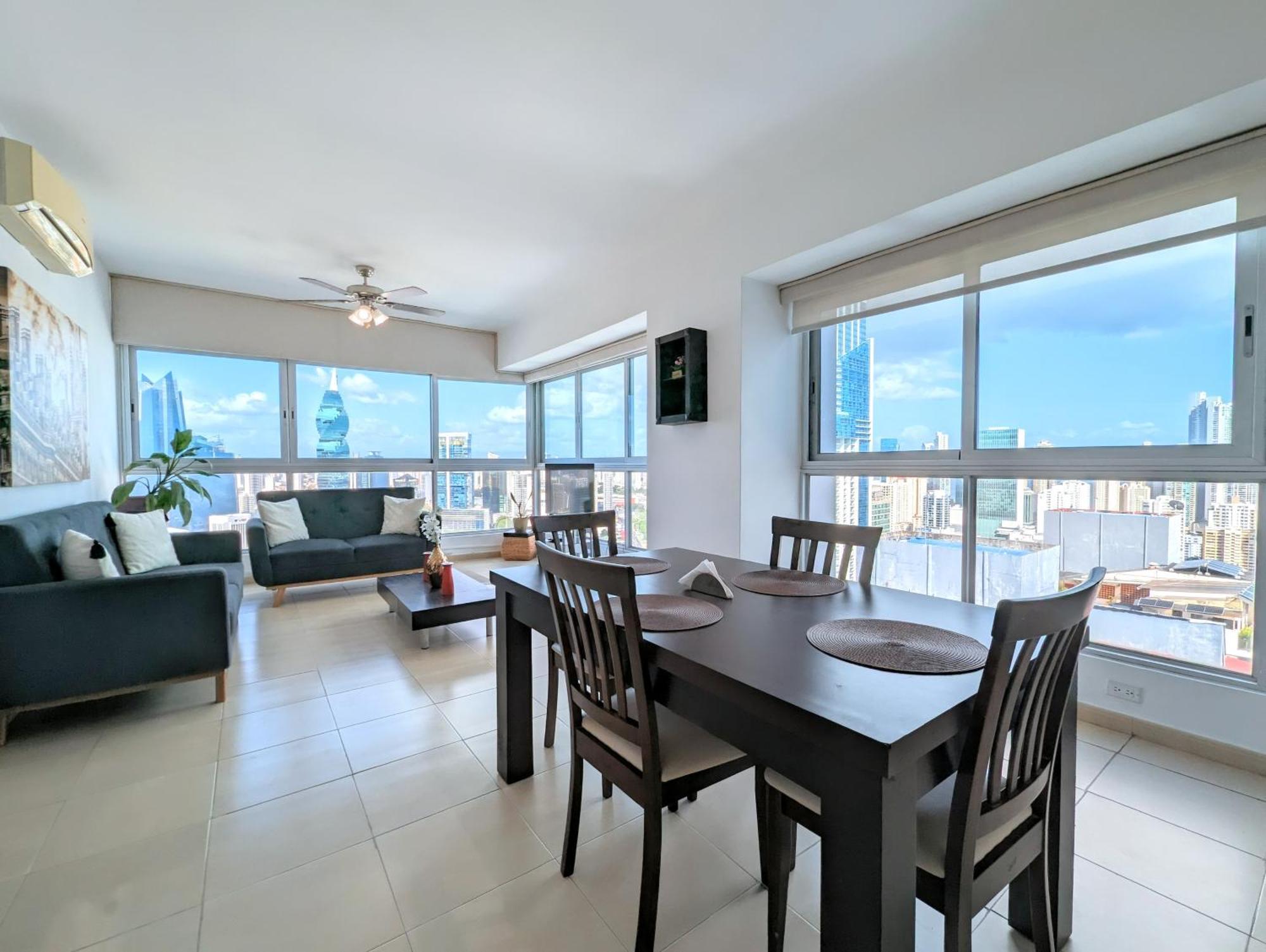 Yc 3602 L Apartamento 2Br En Av Balboa Panama City Luaran gambar